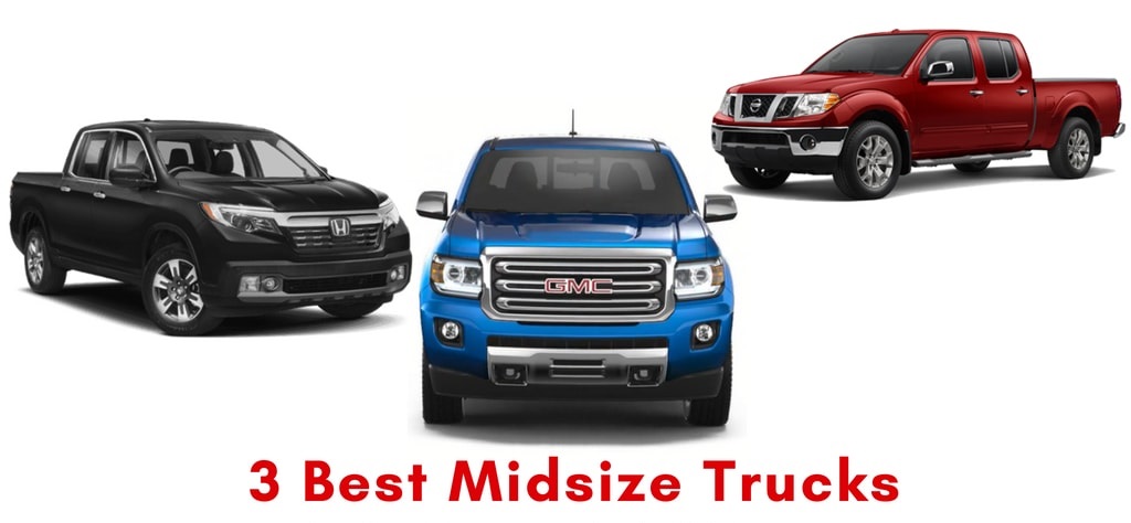 3 Best Midsize Trucks