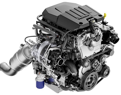 4-cylinder turbocarged diesel engine 2.7L