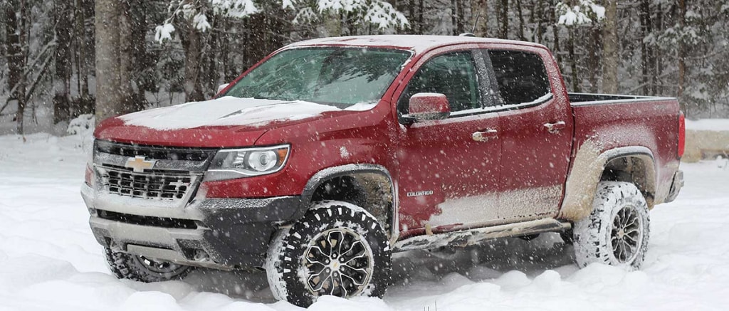 Chevrolet Colorado ZR2 in Deep Snow