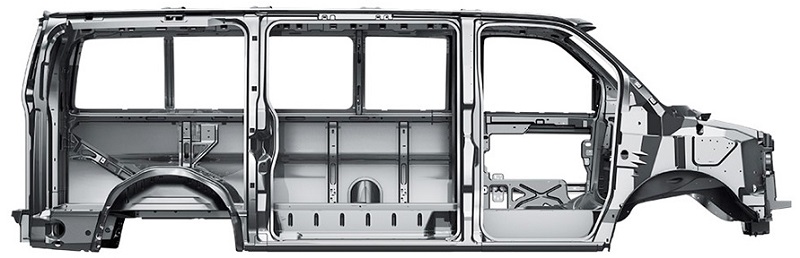 Chevy Express Cargo Van Safety features