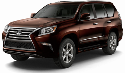 Lexus GX 460 3rd row vehicles