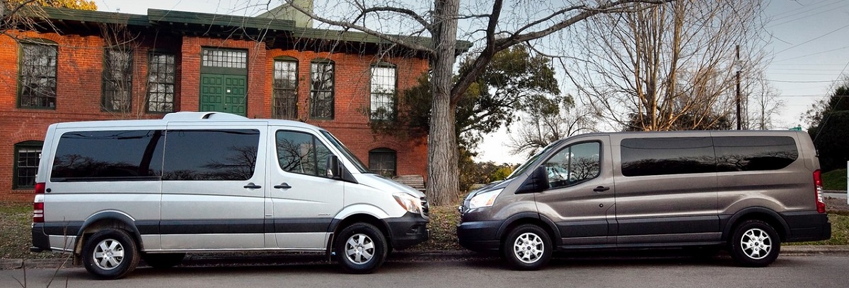 Mercedes-Benz Sprinter Passenger Van vs. Ford Transit Passenger Van