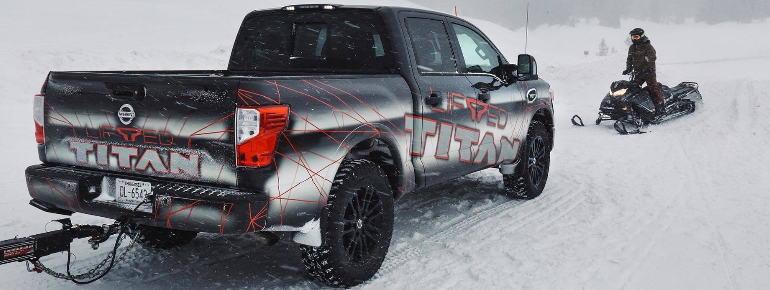 Nissan Titan Snow Truck