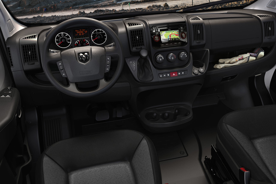 Ram ProMaster Interior