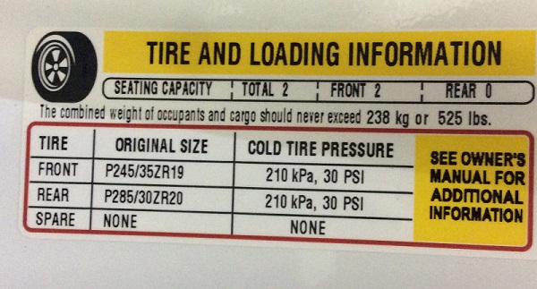 Tire Pressure