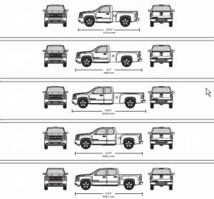 Chevy Truck Bed Dimensions Chart vehicle template – Auto Moto Zine