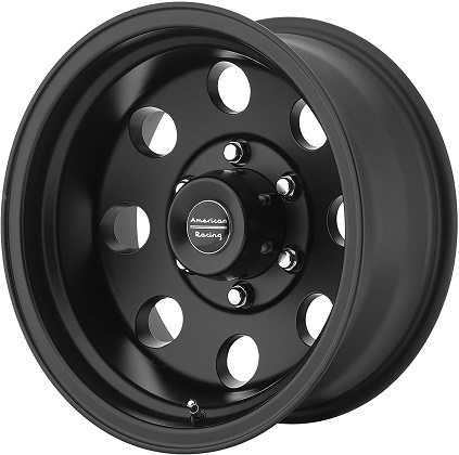 American Racing Black AR172 Baja Satin Wheels