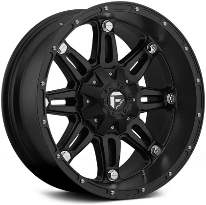 Fuel Matte Black Hostage D531 Wheels