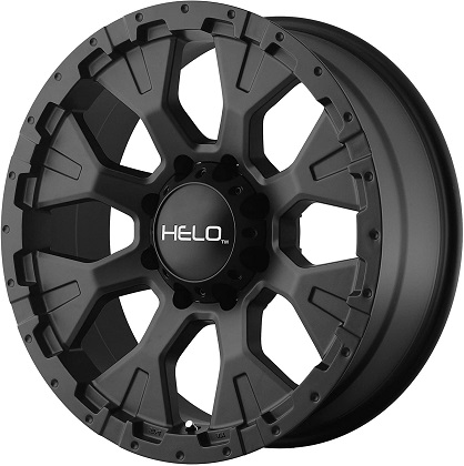 Helo HE878 Black Satin Wheels