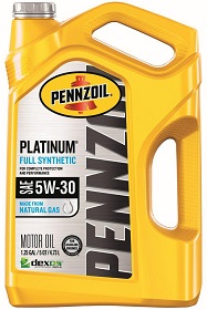 Pennzoil Platinum Full Synthetic Motor Oil 5W-30
