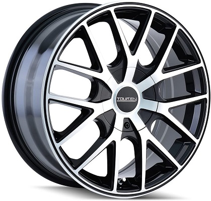 Touren TR60 Black Aluminum Wheels