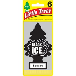 Little Trees Black Ice Car Air Freshener