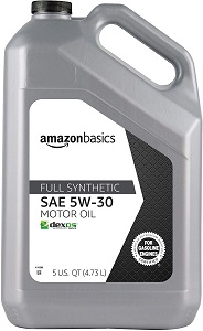 Amazon Basics Full Synthetic Motor Oil