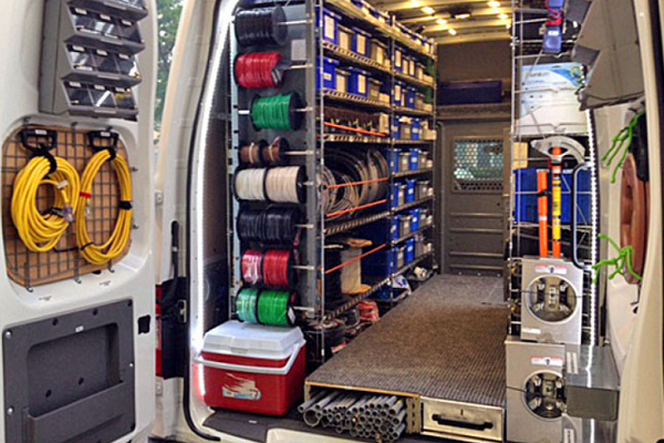 Electrician-Van-Shelving