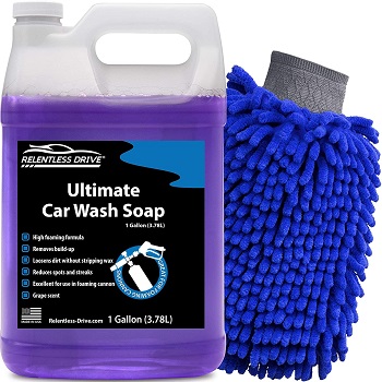 Relentless Drive Car Wash Soap Kit