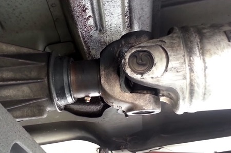 Bent Driveshaft